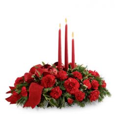 Lights Of The Season Centerpiece