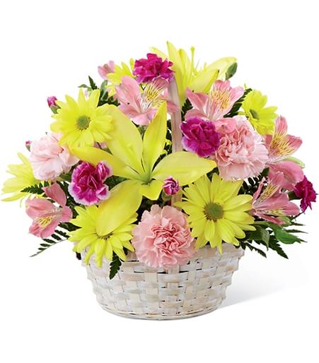 The Basket of Cheer Bouquet